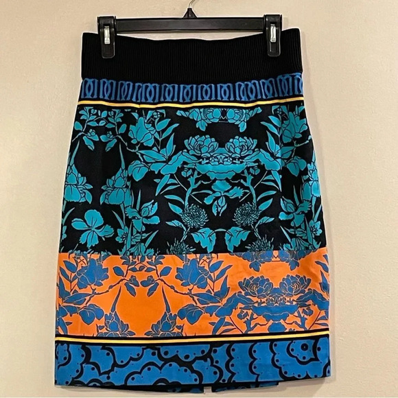 PLENTY by TRACY REESE for ANTHROPOLOGIE Montagne Pencil Skirt in Floral Vase - Picture 4 of 8
